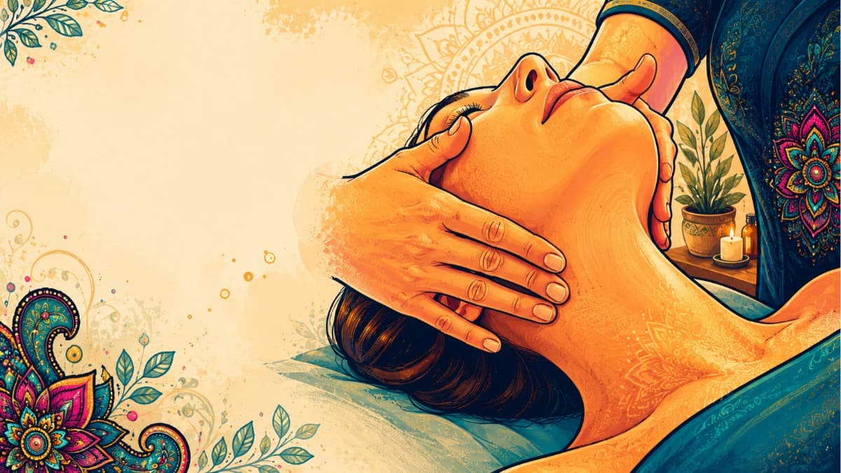 Pressure Point Facial including Massage