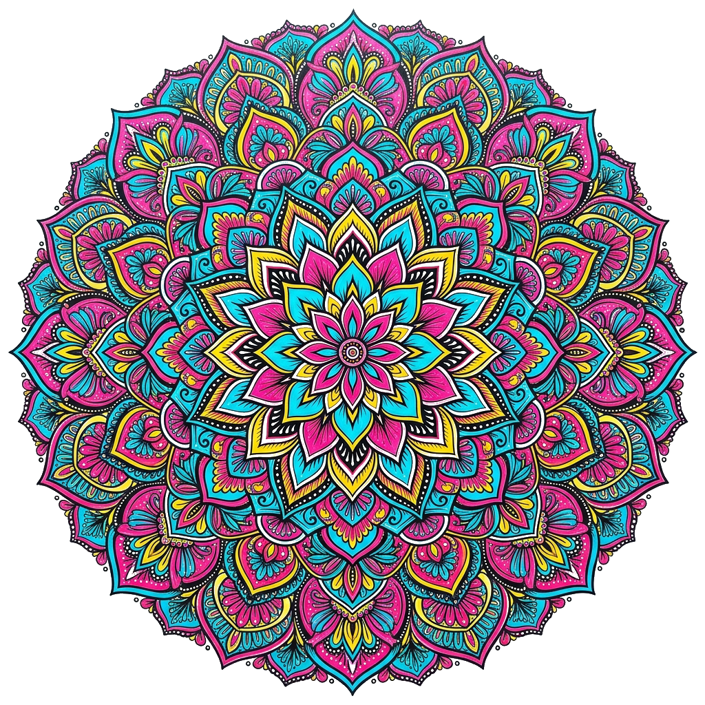 Colorful Mandala Background